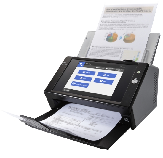 Picture of Ricoh N7100E ADF scanner 600 x 600 DPI A4 Black