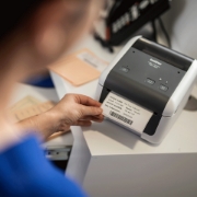 Picture of Brother TD-4520DN label printer Direct thermal 300 x 300 DPI 203 mm/sec Wired Ethernet LAN
