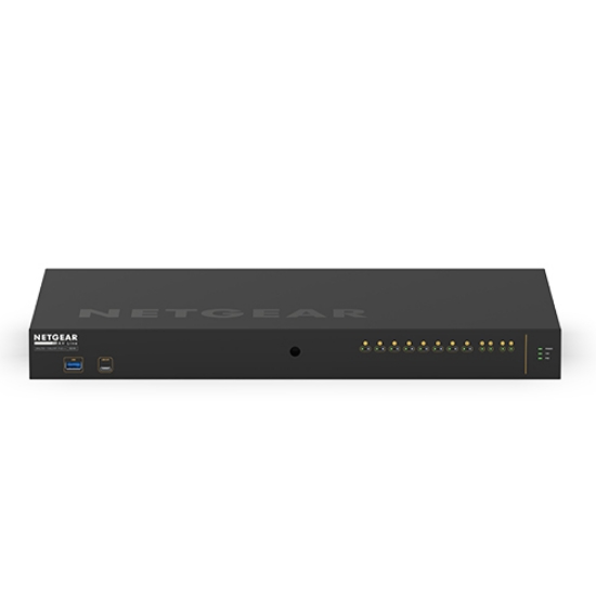 Picture of NETGEAR M4250-10G2XF-PoE++ Managed L2/L3 Gigabit Ethernet (10/100/1000) Power over Ethernet (PoE) 1U Black