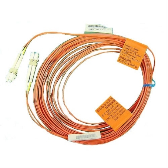Picture of DELL 0K480 InfiniBand/fibre optic cable 10 m 2x LC Orange