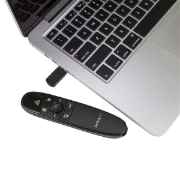 Picture of StarTech.com Wireless Presentation Remote with Green Laser Pointer - 90 ft. (27 m)
