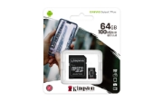 Picture of Kingston Technology Canvas Select 64GB micSDXC Plus 100R A1 C10 Card + ADP