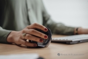 Picture of BakkerElkhuizen Evoluent D mouse Office Right-hand USB Type-A Laser 3200 DPI