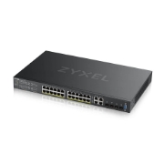Picture of Zyxel GS2220-28HP-EU0101F network switch Managed L2 Gigabit Ethernet (10/100/1000) Power over Ethernet (PoE) Black