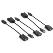 Picture of StarTech.com 5-Pack DisplayPort to VGA Adapter - DisplayPort 1.2 to VGA Active Adapter - Digital DP to Analog VGA Video Converter Dongle - DisplayPort Male to VGA Female Monitor Adapter