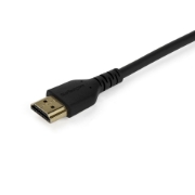 Picture of StarTech.com 6ft (2m) Premium Certified HDMI 2.0 Cable with Ethernet - Durable High Speed UHD 4K 60Hz HDR - Rugged M/M HDMI Cord with Aramid Fiber - TPE - Ultra HD Monitors, TVs & Displays