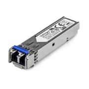Picture of StarTech.com MSA Compliant SFP Transceiver Module - 100BASE-LX~MSA Uncoded SFP Module - 100BASE-LX - 100MbE Single Mode Fiber (SMF) Optic Transceiver - 100Mb Ethernet SFP - LC 10km - 1310nm - DDM