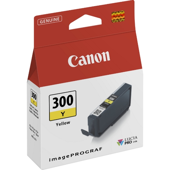 Picture of Canon PFI-300Y Yellow Ink Cartridge