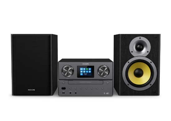 Picture of Philips TAM8905 Music System with Internet Radio, DAB+, Bluetooth, CD, USB, and Spotify Connect