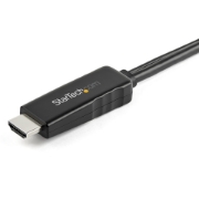 Picture of StarTech.com 6ft (2m) HDMI to Mini DisplayPort Cable 4K 30Hz - Active HDMI to mDP Adapter Converter Cable with Audio - USB Powered - Mac & Windows - Male to Male Video Adapter Cable