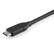 Picture of StarTech.com 6ft (2m) USB C to DisplayPort 1.2 Cable 4K 60Hz - Bidirectional DP to USB-C or USB-C to DP Reversible Video Adapter Cable - HBR2/HDR - USB Type C/TB3 Monitor Cable