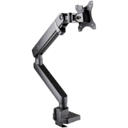 Picture of StarTech.com Desk Mount Monitor Arm with 2x USB 3.0 ports - Slim Full Motion Adjustable Single Monitor VESA Mount up to 8kg Display - Ergonomic Articulating Arm - Desk Clamp/Grommet