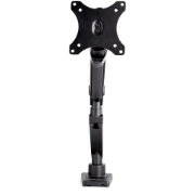 Picture of StarTech.com Desk Mount Monitor Arm with 2x USB 3.0 ports - Slim Full Motion Adjustable Single Monitor VESA Mount up to 8kg Display - Ergonomic Articulating Arm - Desk Clamp/Grommet