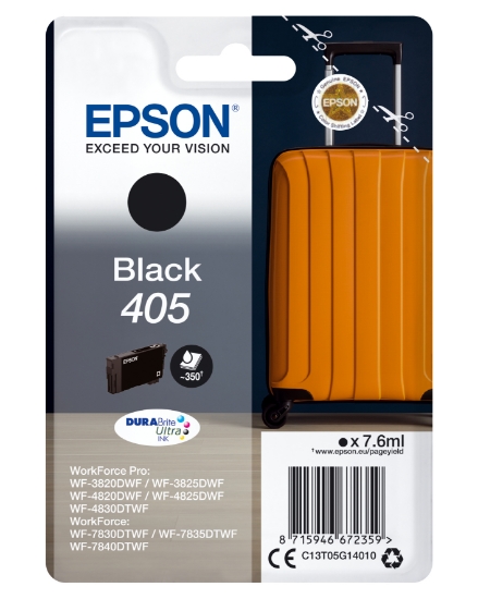 Picture of Epson 405 DURABrite Ultra Ink ink cartridge 1 pc(s) Original Standard Yield Black