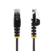 Picture of StarTech.com 0.5 m CAT6 Cable - Slim - Snagless RJ45 Connectors - Black