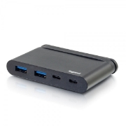 Picture of C2G USB-C Hub with USB-A, USB-C and Power Delivery