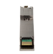 Picture of StarTech.com HPE JL563A Compatible SFP+ Module - 10GBASE-T - SFP to RJ45 Cat6/Cat5e - 10GE Gigabit Ethernet SFP+ - RJ-45 30m - HPE 8320, 8325-48Y8