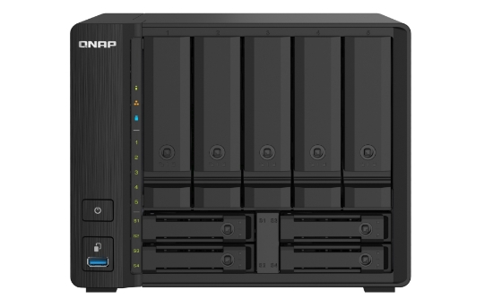 Picture of QNAP TS-932PX NAS Tower Annapurna Labs Alpine AL-324 4 GB DDR4 0 TB QNAP Turbo System Black
