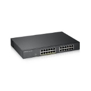 Picture of Zyxel GS1900-24EP Managed L2 Gigabit Ethernet (10/100/1000) Power over Ethernet (PoE) Black