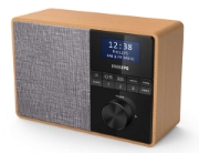 Picture of Philips TAR5505/10 radio Portable Digital Black, Grey, Wood
