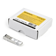 Picture of StarTech.com Juniper SFP-1FE-FX Compatible SFP Module - 100BASE-FX - 100MbE Multimode Fiber MMF Optic Transceiver - 100Mb Ethernet SFP - LC 2km - 1310nm - DDM