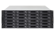 Picture of QNAP TS-h2483XU-RP NAS Rack (4U) Intel Xeon E E-2236 128 GB DDR4 0 TB QuTS hero Black