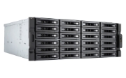 Picture of QNAP TS-h2483XU-RP NAS Rack (4U) Intel Xeon E E-2236 128 GB DDR4 0 TB QuTS hero Black