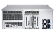 Picture of QNAP TS-h2483XU-RP NAS Rack (4U) Intel Xeon E E-2236 128 GB DDR4 0 TB QuTS hero Black