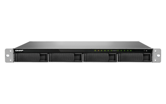 Picture of QNAP TS-977XU-RP NAS Rack (1U) AMD Ryzen™ 5 3600 8 GB DDR4 0 TB QNAP QTS Black