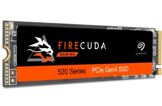 Picture of Seagate FireCuda 520 2 TB M.2 PCI Express 4.0 NVMe 3D TLC