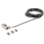 Image de StarTech.com Câble de Verrouillage Universel à Combinaison de 2 m pour Ordinateur Portable - Combinaison à 4 Chiffres - Compatible avec K-Slot, Nano, Wedge Slot - Câble en Acier Antivol