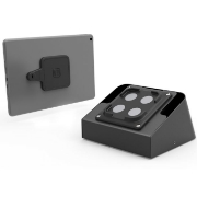 Picture of Compulocks Universal Tablet Magnetic AV Conference Room Capsule with Cable Lock Black
