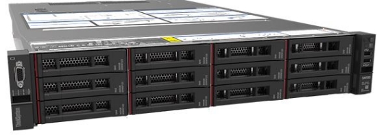 Picture of Lenovo ThinkSystem SR550 server Rack (2U) Intel Xeon Silver 4210 2.2 GHz 16 GB DDR4-SDRAM 750 W