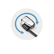 Picture of Kensington ClickSafe 2.0 3-in-1 Keyed Laptop Lock (T-Bar, Nano & Wedge Anchors)