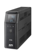 Picture of APC Back-UPS Pro, 1200VA/720W, Tower, 230V, 8x IEC C13 outlets, Sine Wave, AVR, USB Type A + C ports, LCD, User Replaceable Battery