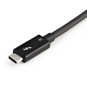 Picture of StarTech.com Thunderbolt 3 to Dual DisplayPort Adapter DP 1.4 - Dual 4K 60Hz or Single 8K/5K Thunderbolt 3 to DP Adapter - TB3 to 2x DisplayPort Monitor Video Display Adapter - Mac/Windows