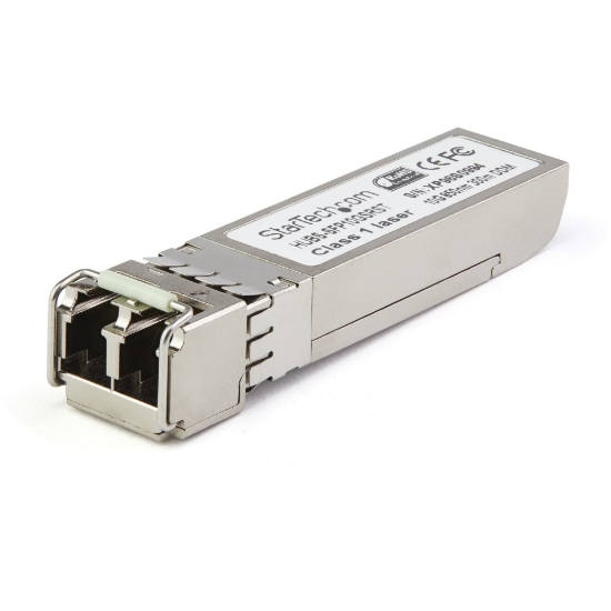 Picture of StarTech.com Dell EMC SFP-10G-SR Compatible SFP+ Module - 10GBASE-SR - 10GbE Multimode Fiber MMF Optic Transceiver - 10GE Gigabit Ethernet SFP+ - LC 400m - 850nm - DDM