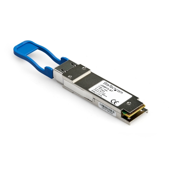 Picture of StarTech.com HPE JG661A Compatible QSFP+ Module - 40GBASE-LR4 - 40GbE Single Mode Fiber Optic Transceiver - 40GE Gigabit Ethernet QSFP+ - LC 10km - 1270nm to 1330nm - DDM HPE 5900AF, 12902