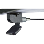 Picture of StarTech.com Mobile Standing Desk - Portable Sit Stand Ergonomic Height Adjustable Cart on Wheels - Rolling Computer/Laptop Workstation Table with Locking One-Touch Lift for Teacher/Student