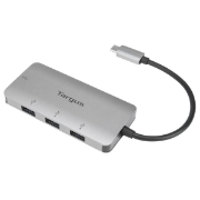 Picture of Targus ACH226EU interface hub USB 3.2 Gen 1 (3.1 Gen 1) Type-C 5000 Mbit/s Silver