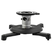 Picture of StarTech.com Universal Ceiling Projector Mount - Heavy Duty Height Adjustable/Extendable Pole Mount 5-22.7" from Ceiling - 33lb (15kg) - Tilt/Rotate - Hanging Projector Mount w/ Bracket