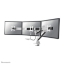 Picture of Neomounts NM-D775DX3WHITE Monitor arm 17-27" - gas spring - Topfix - 180°-stop