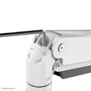 Picture of Neomounts NM-D775DX3WHITE Monitor arm 17-27" - gas spring - Topfix - 180°-stop