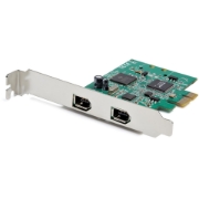 Picture of StarTech.com 2-Port PCI Express FireWire Card - PCIe FireWire 1394a Adapter