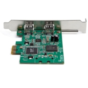 Picture of StarTech.com 2-Port PCI Express FireWire Card - PCIe FireWire 1394a Adapter