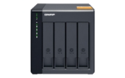 Picture of QNAP TL-D400S storage drive enclosure HDD/SSD enclosure Black, Grey 2.5/3.5"