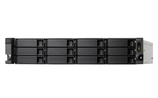 Picture of QNAP TL-R1200C-RP storage drive enclosure HDD/SSD enclosure Black, Grey 2.5/3.5"