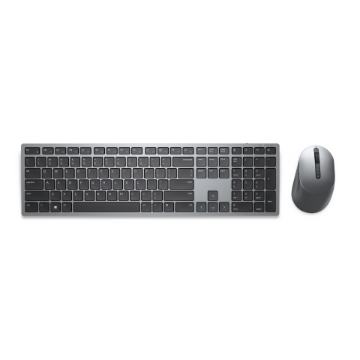 Show details for DELL KM7321W keyboard Mouse included Office RF Wireless + Bluetooth AZERTY Belgian Grey, Titanium Picture of DELL KM7321W keyboard Mouse included Office RF Wireless + Bluetooth AZERTY Belgian Grey, Titanium