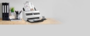 Picture of Epson DS-730N Sheet-fed scanner 600 x 600 DPI A4 Black, Grey