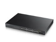 Picture of Zyxel GS1900-24HP Managed Gigabit Ethernet (10/100/1000) 1U Black
